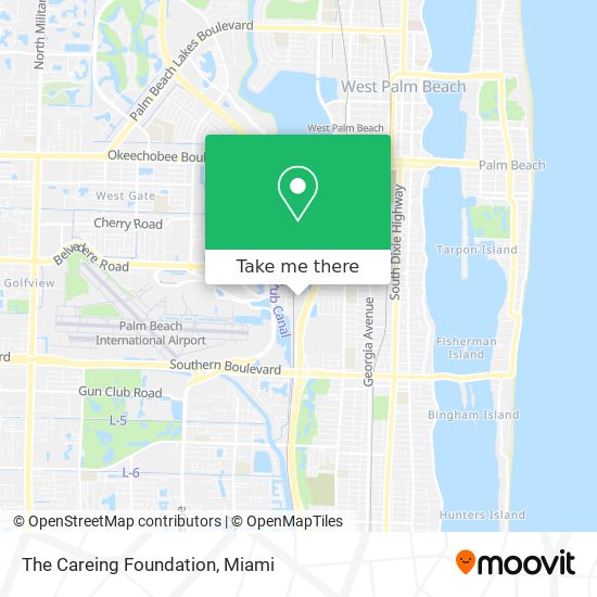 The Careing Foundation map