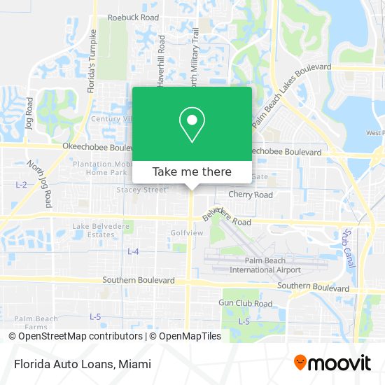 Mapa de Florida Auto Loans