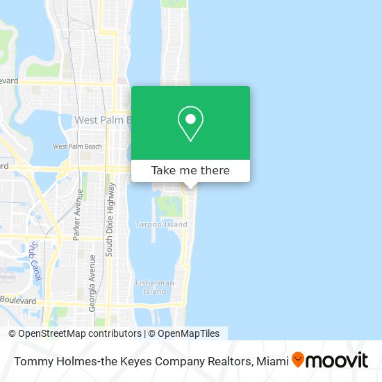 Tommy Holmes-the Keyes Company Realtors map