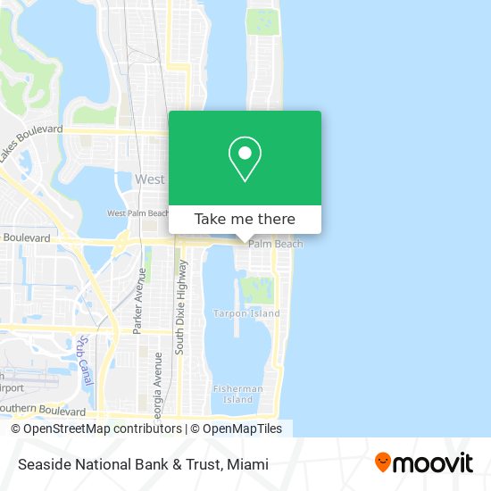 Mapa de Seaside National Bank & Trust