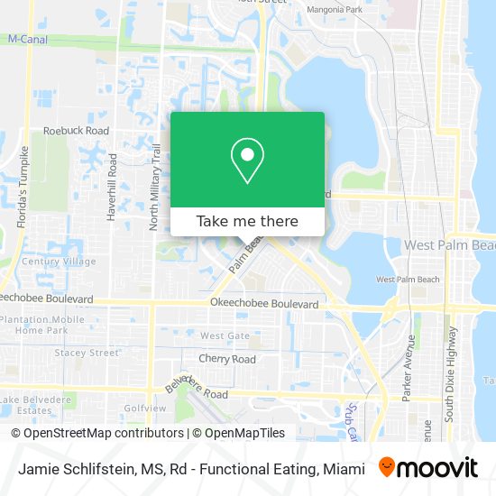 Mapa de Jamie Schlifstein, MS, Rd - Functional Eating