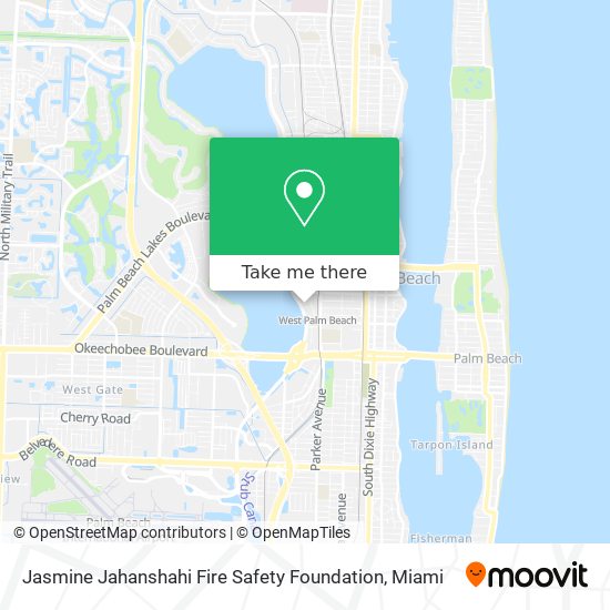 Jasmine Jahanshahi Fire Safety Foundation map