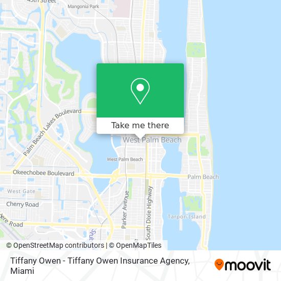 Tiffany Owen - Tiffany Owen Insurance Agency map