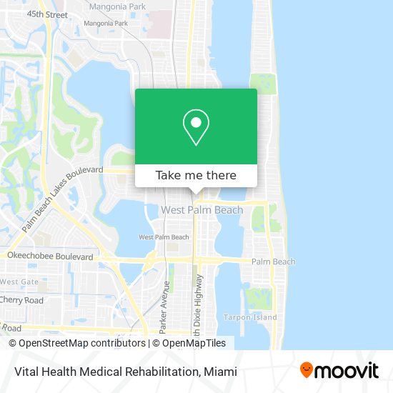 Vital Health Medical Rehabilitation map