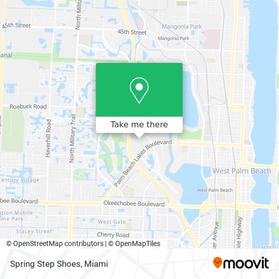 Spring Step Shoes map