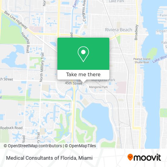 Medical Consultants of Florida map