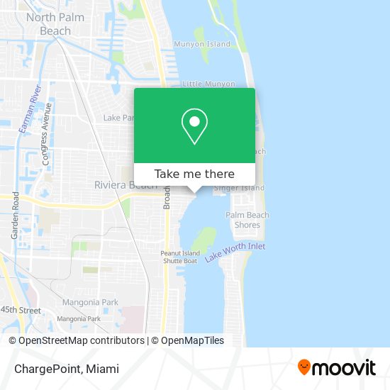 ChargePoint map