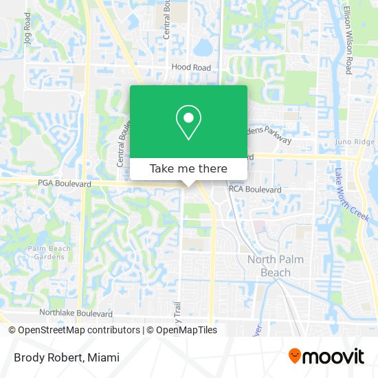 Mapa de Brody Robert