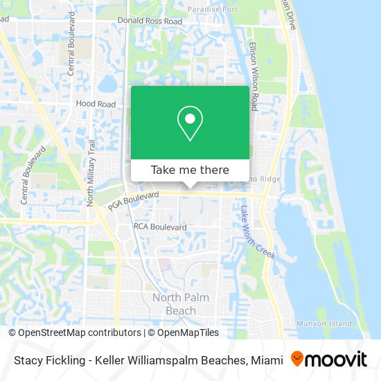 Mapa de Stacy Fickling - Keller Williamspalm Beaches