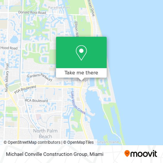 Mapa de Michael Conville Construction Group