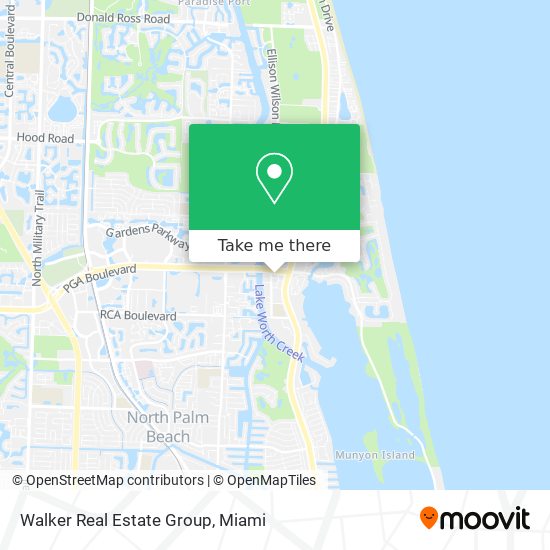 Walker Real Estate Group map