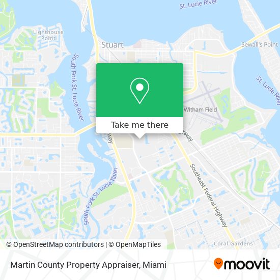 Mapa de Martin County Property Appraiser