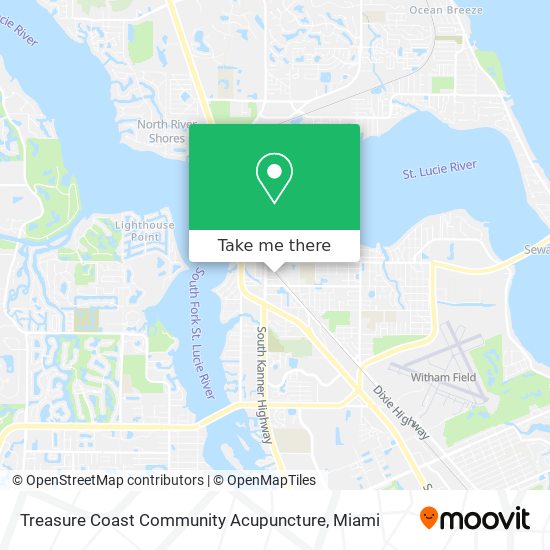 Treasure Coast Community Acupuncture map