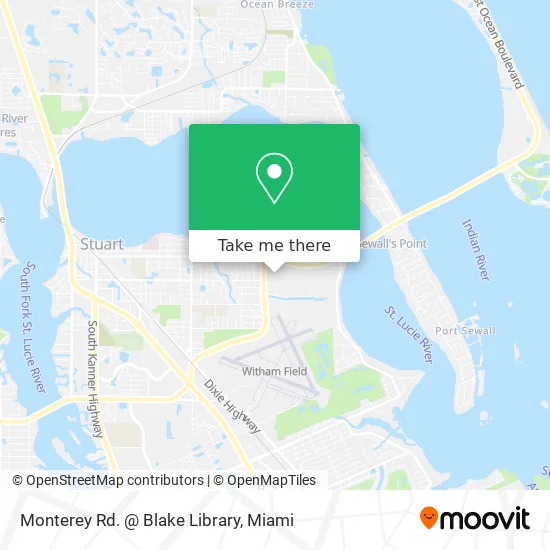 Mapa de Monterey Rd. @ Blake Library