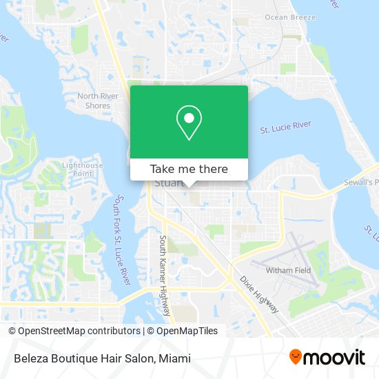 How to get to Beleza Boutique Hair Salon in Stuart by Bus?