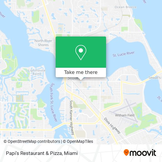 Papi's Restaurant & Pizza map