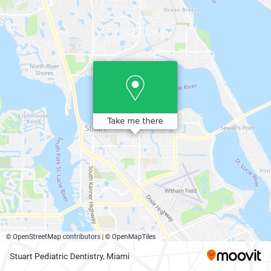 Stuart Pediatric Dentistry map