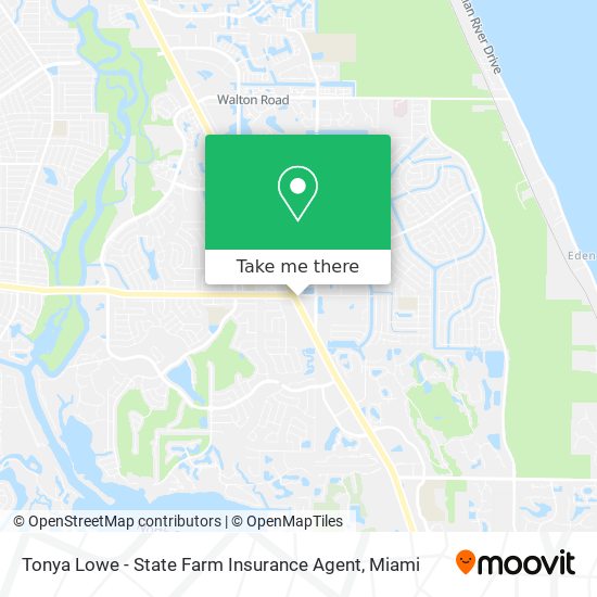 Tonya Lowe - State Farm Insurance Agent map