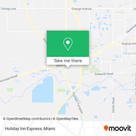 Mapa de Holiday Inn Express