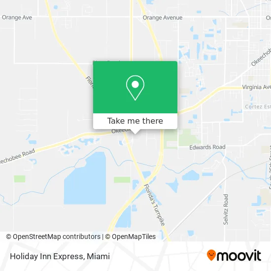 Holiday Inn Express map