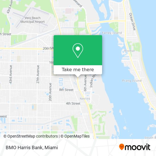Mapa de BMO Harris Bank