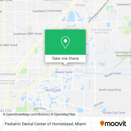 Mapa de Pediatric Dental Center of Homestead