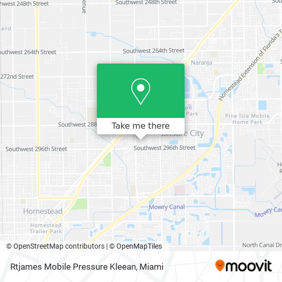 Rtjames Mobile Pressure Kleean map