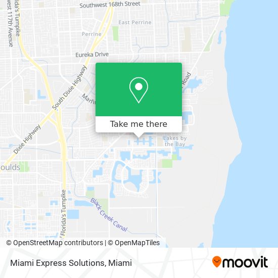 Miami Express Solutions map