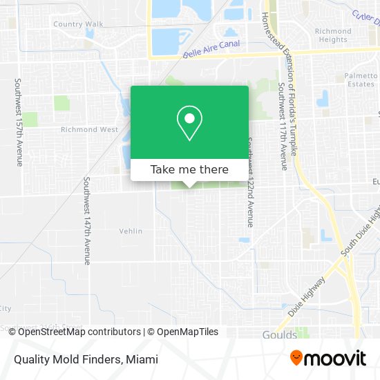 Quality Mold Finders map