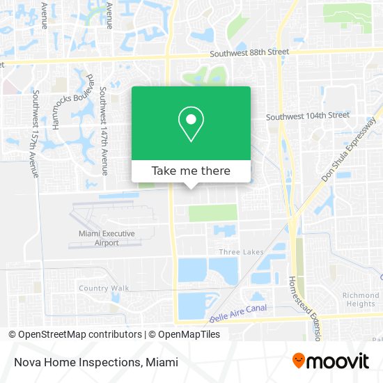 Nova Home Inspections map