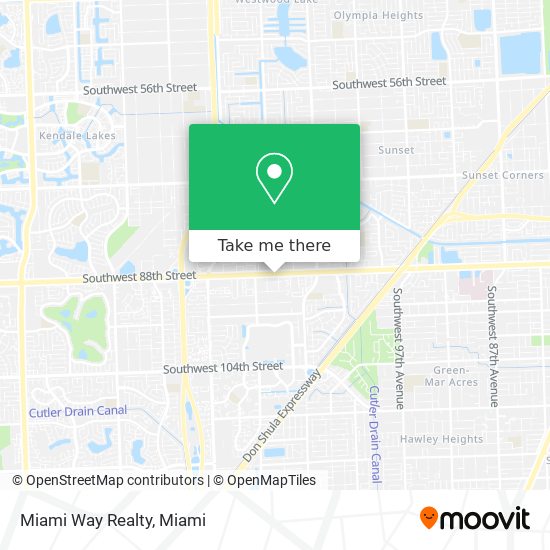 Miami Way Realty map