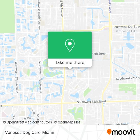 Vanessa Dog Care map