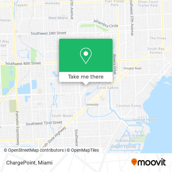 ChargePoint map