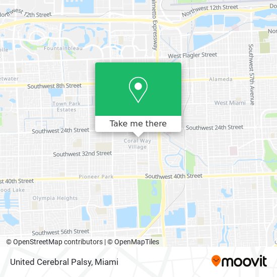 Mapa de United Cerebral Palsy