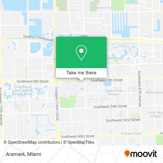 Aramark map