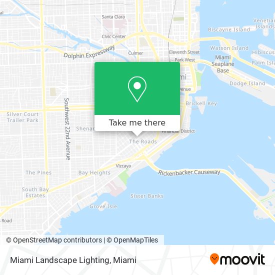 Miami Landscape Lighting map