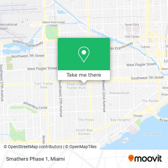 Smathers Phase 1 map