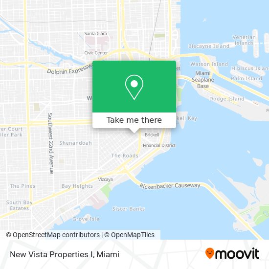 New Vista Properties I map