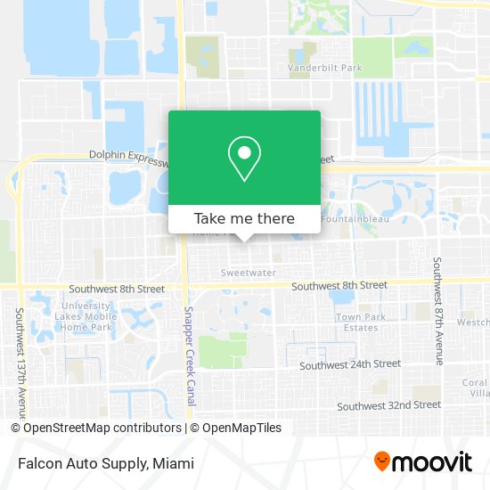 Mapa de Falcon Auto Supply