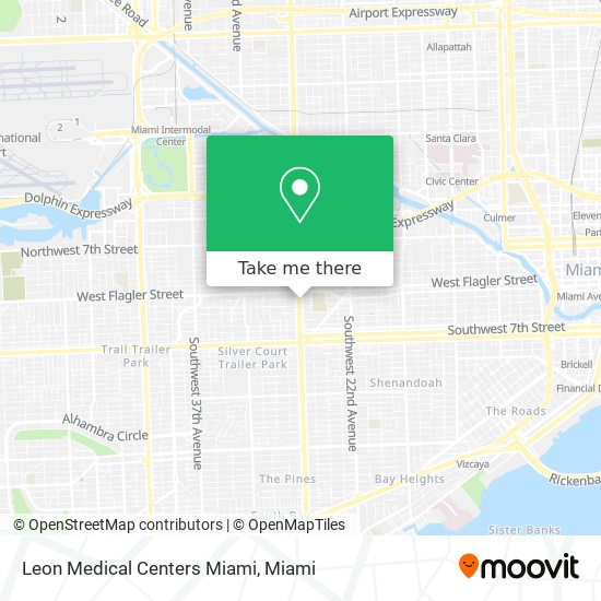 Leon Medical Centers Miami map
