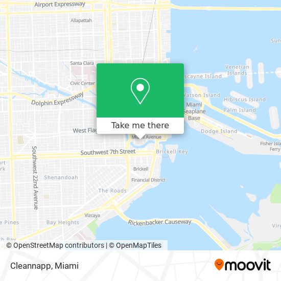 Cleannapp map