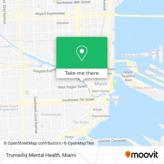 Trumediq Mental Health map