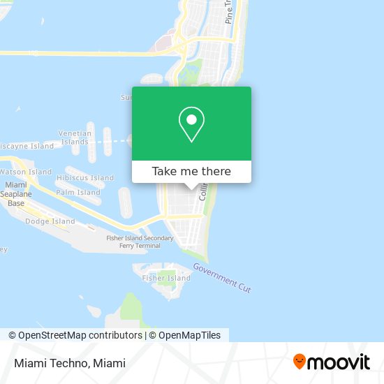 Miami Techno map