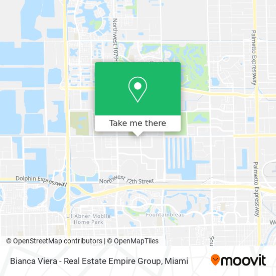 Bianca Viera - Real Estate Empire Group map