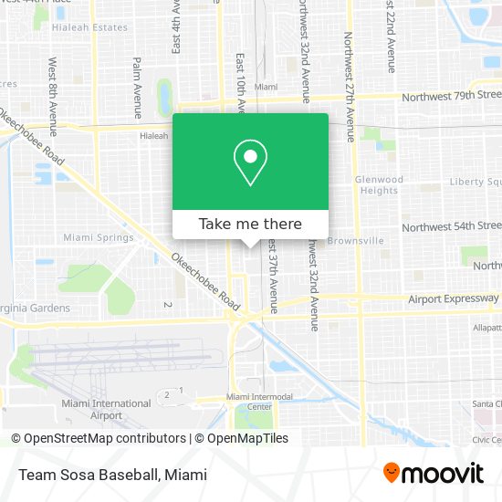 Team Sosa Baseball map