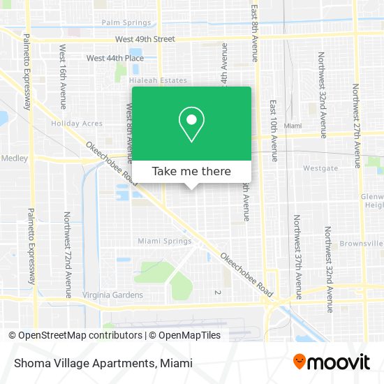 Shoma Village Apartments map