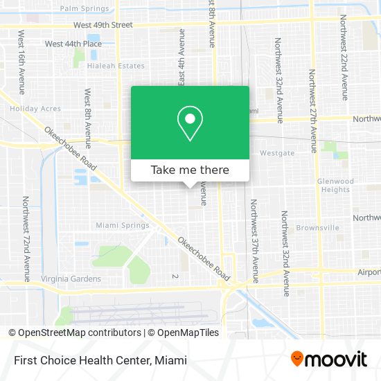 Mapa de First Choice Health Center