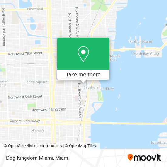 Mapa de Dog Kingdom Miami