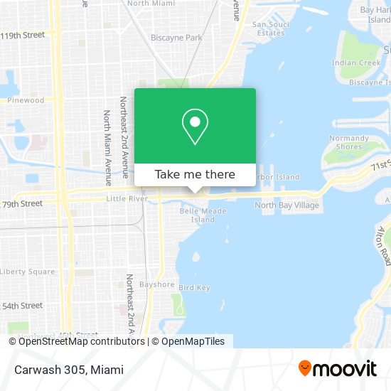 Carwash 305 map