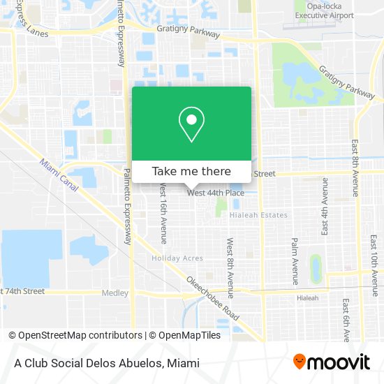 Mapa de A Club Social Delos Abuelos